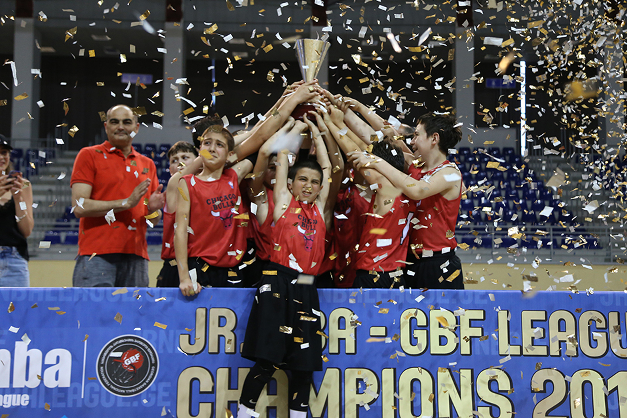 “ზაზა” JUNIOR NBA-GBF ჩემპიონია